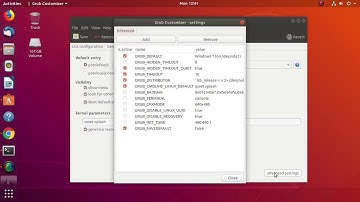 Grub configuration or setting boot order in grub in linux.