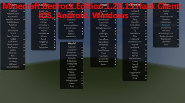 Minecraft Bedrock Edition 1.20.15 Hack Client: Asteroid