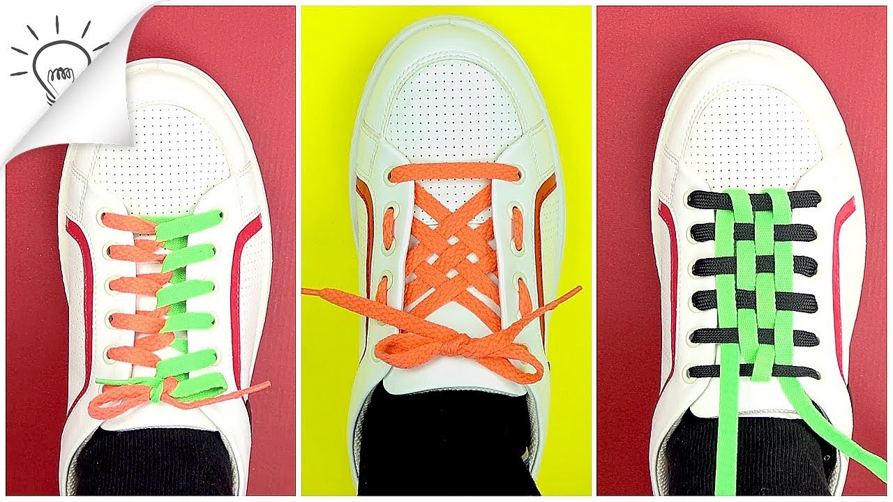 COOL WAYS TO TIE SHOELACES | Thaitrick 