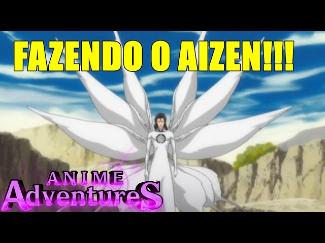 ANIME ADVENTURES* SHOWCASE MYTHIC AIZEN (EVOLVED) PERSONAGEM MEME? NOVO  ARMIN? 