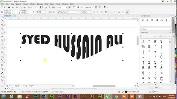 Corel Draw Envelope Straight line Connector and Right Angle Connector