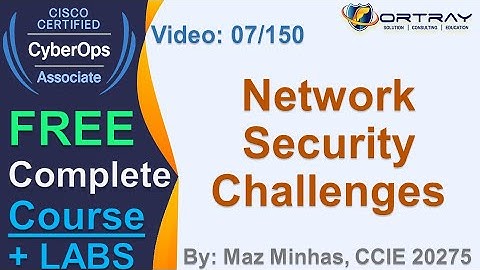Free CCNA CyberOPS | 7- Network Security Challenges | Day 1 | CCNA Cyber OPS 200-201 Complete Course