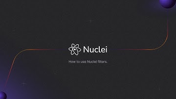 How to use Nuclei Filters