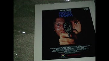 Opening a Sealed (Unreleased) US VHD of "Nighthawks"