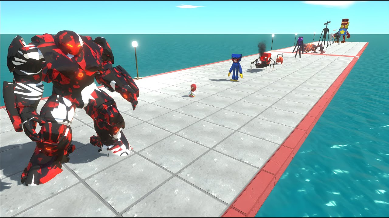 All Superheroes vs 10 Levels of Creepy Monsters | Ultimate Size Comparison – ARBS