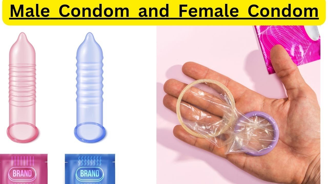 Barrier contraceptive methods | Male condom | Female condom | birth control methods@registeredrn