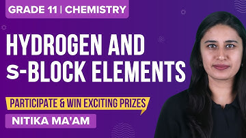 Hydrogen and s-Block Elements Class 11 Chemistry Important Topics Questions Quiz | NEET 2022 Exam