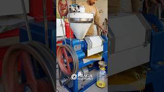Praga Oil Expeller Machine 💯: High Yield Cold Press Oil Extraction Demo | Best Screw Oil Press