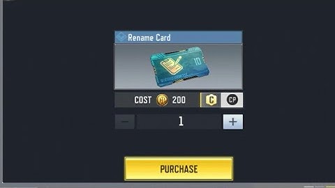 Change Profile name for free without CP | CALL OF DUTY MOBILE