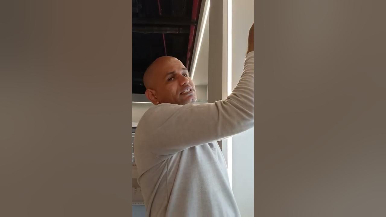 how to install hansgrohe over head shower 2401jet 27370000 YouTube