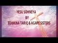 Gospel Lyrics song by Tehmina Tariq | meray sir tay tera saya | Yesu Sohneya Mp3 Song