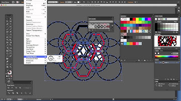 Photoshop CC tutorial : Exporting Illustrator swatches hex columns to patterns