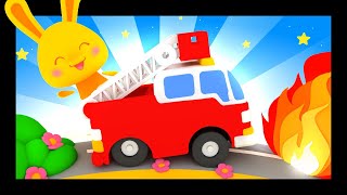 Au Feu Les Pompiers - Voitures - Ounis