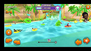 Uphill Rush Water Park Racing - Gameplay Walkthrough 1st Half (iOS, Android) #shorts #ytshorts