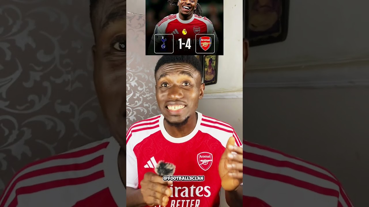 ARSENAL TRASHED TOTTENHAM 4-1 AWAY | AN EBERECHI EZE AND GYOKERES SHOW