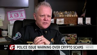 Stillwater police raise alert about scams requiring crypto payments