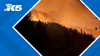 New evacuations ordered as 10 large wildfires burn across Washington
