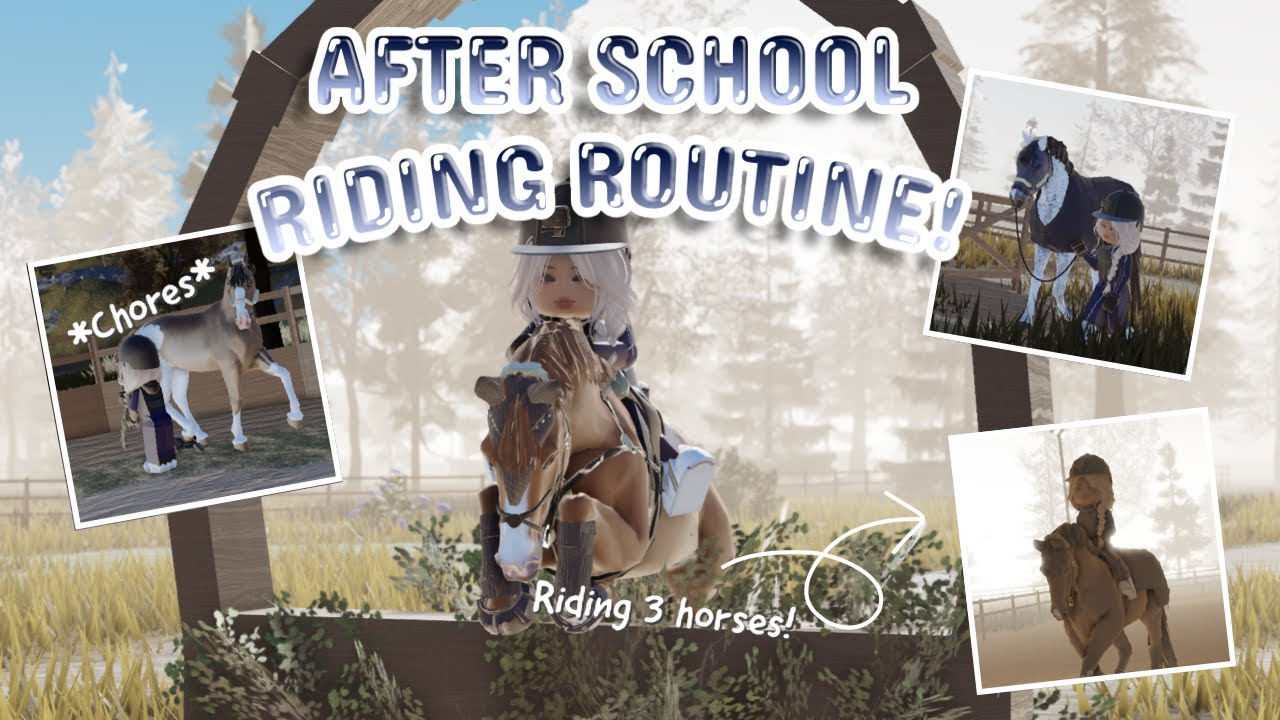 🫐After School Riding Routine!🫐*Chaotic*||Strideway RP Episode 30