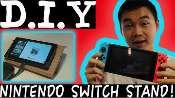 How To Make Your Own Nintendo Switch Stand!!
