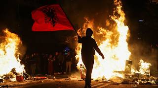 Student protests in Albania turn violent amid unrest and chaos