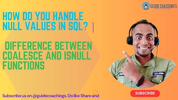 How do you handle NULL values in SQL? Explain the difference between COALESCE and ISNULL functions