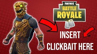 INSERT CLICKBAIT TITLE HERE | Fortnite Battle Royale | HAPPY NEW YEAR!