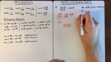 Verifying Trig Identities - Part 1