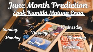 June Month Tarot Card Guidance🌸🍀Epok Numitki Matung Enna🌸🍀Manipuri Tarot Reading🌸🍀Gratitude🌸🍀
