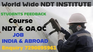 Join NDT Level II Training Course : Student Success Stories from Our NDT Level II & QA/QC Courses!