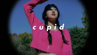 fifty fifty - cupid (english ver) (sped up + reverb) Resimi