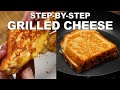 How to make easy grilled cheese sandwich  in a pan