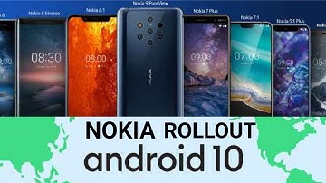 ANDROID 10 Rollout To Start Receive For Nokia 8.1 , Nokia 7.1 ,Nokia 9