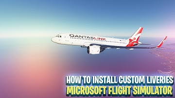 How To Install Aircraft Liveries Into MSFS 2020 - Cessna 208, A320!