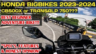 Honda Bigbikes 2023-2024 Adventure Bike Cb500X Transalp 750 Ironmon Motovlog