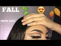 Fall GLITTER Cut Crease Eyeshadow Tutorial