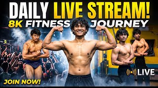 Back and biceps live workout 💪