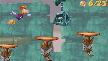 Rayman 3: Hoodlum Havoc (Game Boy Advance) Level 3-3: Boulder Brink (Gameplay/Walkthrough)