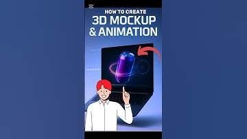 How to create “3D Mockup Magic ✨ | Animate Your Designs Like a Pro”#viralvideo #viralshorts #mockup