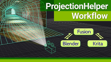 DaVinci Resolve Fusion Script Projection Helper | VFX Grace