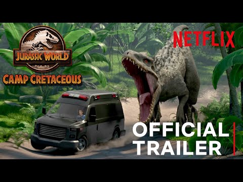 Jurassic World Camp Cretaceous Official Trailer Netflix Youtube