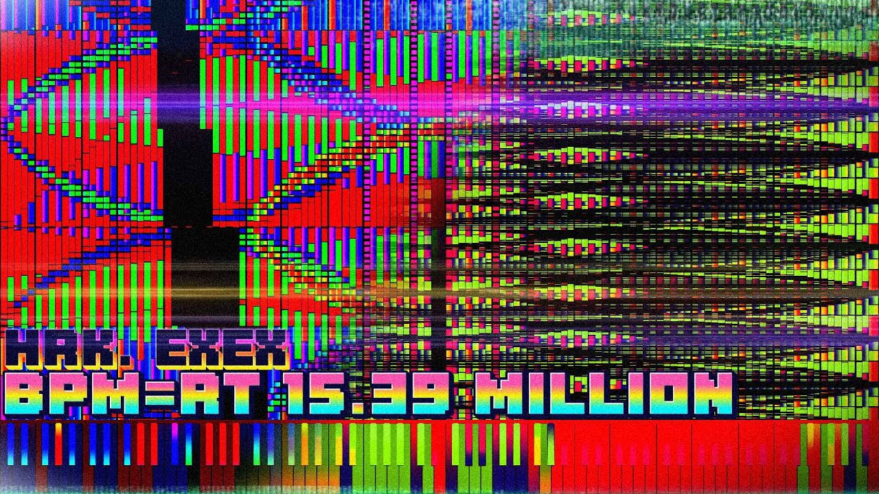 [ Black MIDI ]: t+pazolite - BPM=RT | 15.38 Million notes.