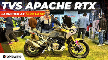 TVS Apache RTX I Walkaround | Design, Features & Details | All You Need to Know! I BikeWale