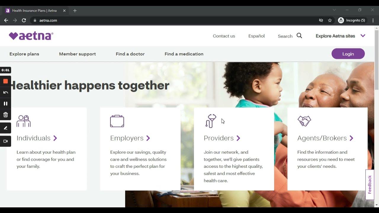 aetna medicare provider login YouTube