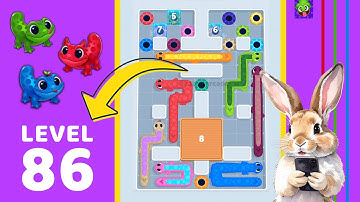 Gecko Out Level 86 Solution Walkthrough