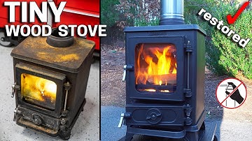 How to Restore a WOOD STOVE the EASY WAY - Like New in Minutes
