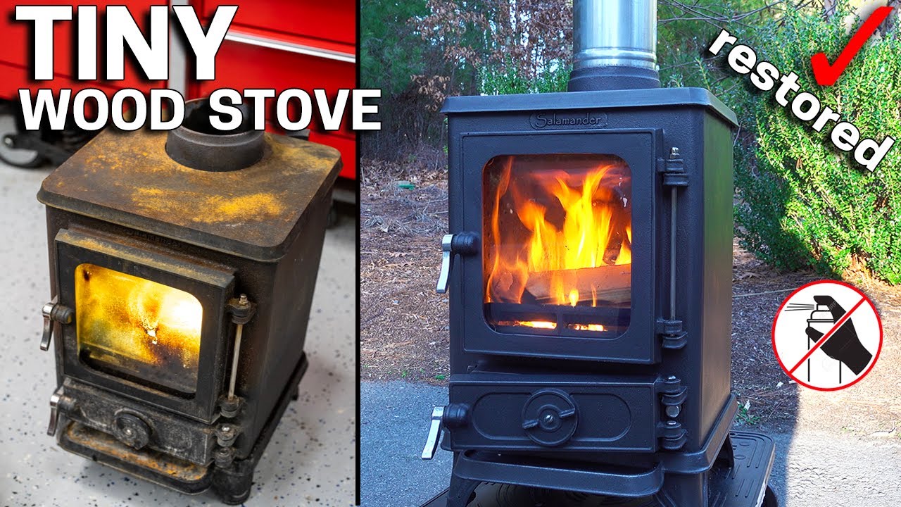 How to Clean Wood Stove Glass - Tiny Wood Stove