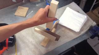 This started out as a modern napkin holder and ended up as about 5 different things before its use now. Watch to the end to see ...