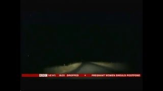 Meteor over Scotland - BBC News - 1st March 2016