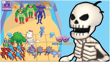 Merge Master Merge Poppy: Funny Gameplay All Levels (iOS,Android) Part 4 - Little Mummy