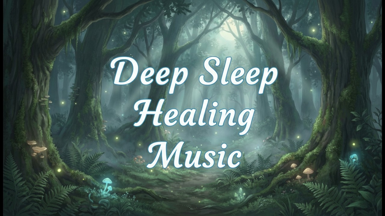 Sleep Oasis Soundscape for Anxiety Support and Deep Rest Through the Night